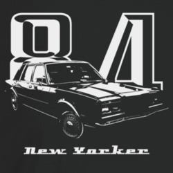1984 New Yorker Three Quarter Angle View With Year And Model Name Dark