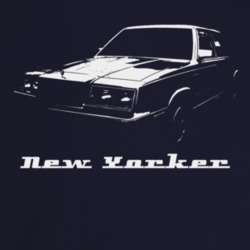 1986 New Yorker Three Quarter Angle View With Model Name Dark Color T 