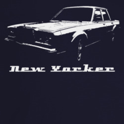 1987 New Yorker Three Quarter Angle View With Model Name Dark Color T 