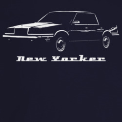 1990 New Yorker Three Quarter Angle View With Model Name T Shirt 
