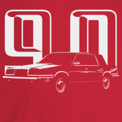 1990 New Yorker Three Quarter Angle View With Year T Shirt
