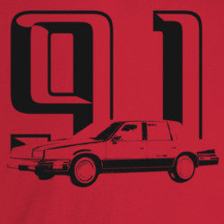 1991 New Yorker Three Quarter Angle View With Year T Shirt