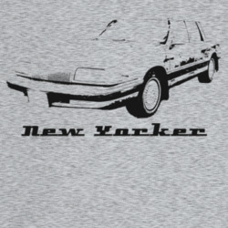 1993 New Yorker Three Quarter Angle View With Model Name T Shirt 