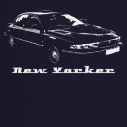 1995 New Yorker Three Quarter Angle View With Model Name T Shirt 