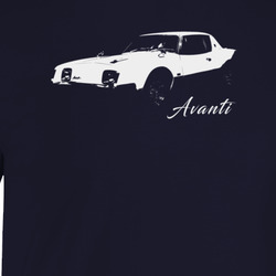 1964 Avanti Three Quarter Angle View With Model Name T Shirt