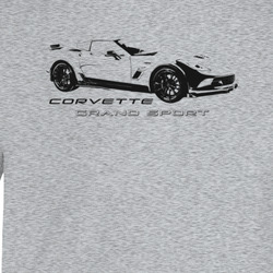 2019 Grand Sport Three Quarter Angle View With Model Name T Shirt