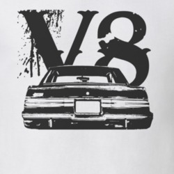 1984 BUICK GRAND NATIONALFaded Look Rear View Black Graphic With V8 Li