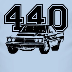 1967 Dodge Dart Hood Cowl Side View 440 Light T Shirt