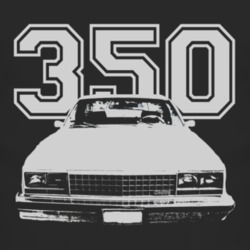 1978 GMC CABALLERO Grill View White Graphic  With Engine Size Dark T S