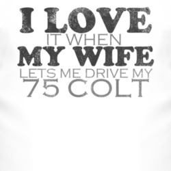 I Love It When My Wife Lets Me Drive My 1975 Dodge Colt Funny Distress