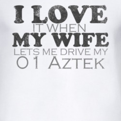 I Love It When My Wife Lets Me Drive My 2001 Pontiac Aztek Funny Distr