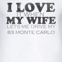 I Love It When My Wife Lets Me Drive My 1983 CHEVROLET MONTE CARLO Fun
