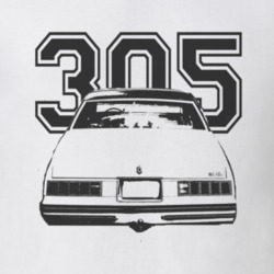 1978 Chevy Monte Carlo Faded Look Rear View Black Graphic With Engine 
