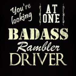 You Are Looking At One Badass Amc Rambler Driver Distressed Look Dark 