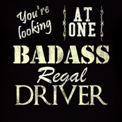You Are Looking At One Badass Buick Regal Driver Distressed Look Dark 
