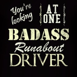 You Are Looking At One Badass Cadillac Runabout Driver Distressed Look