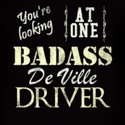 You Are Looking At One Badass Cadillac De Ville Driver Distressed Look