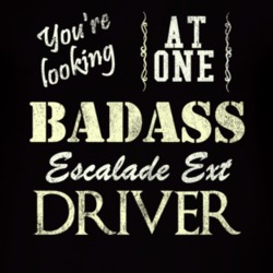 You Are Looking At One Badass Cadillac Escalade Ext Driver Distressed 