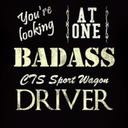 You Are Looking At One Badass Cadillac Cts Sport Wagon Driver Distress