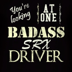 You Are Looking At One Badass Cadillac Srx Driver Distressed Look Dark
