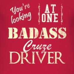 You Are Looking At One Badass Chevy Cruze Driver Distressed Look Dark 