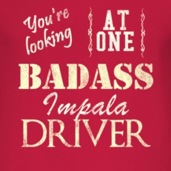 You Are Looking At One Badass Chevy Impala Driver Distressed Look Dark