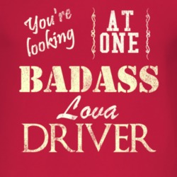 You Are Looking At One Badass Chevy Lova Driver Distressed Look Dark T