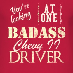 You Are Looking At One Badass Chevy Chevy Ii Driver Distressed Look Da