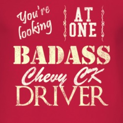 You Are Looking At One Badass Chevy Ck Driver Distressed Look Dark T S
