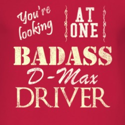 You Are Looking At One Badass Chevy D-Max Driver Distressed Look Dark 