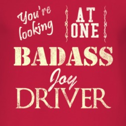 You Are Looking At One Badass Chevy Joy Driver Distressed Look Dark T 