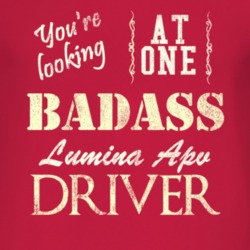 You Are Looking At One Badass Chevy Lumina Apv Driver Distressed Look 