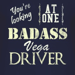 You Are Looking At One Badass Chevy Vega Driver Distressed Look Dark T