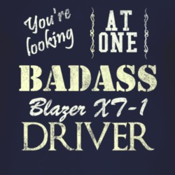 You Are Looking At One Badass Chevy Blazer Xt-1 Driver Distressed Look