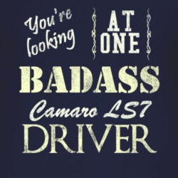 You Are Looking At One Badass Chevy Camaro Ls7 Driver Distressed Look 