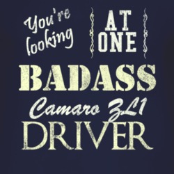 You Are Looking At One Badass Chevy Camaro Zl1 Driver Distressed Look 