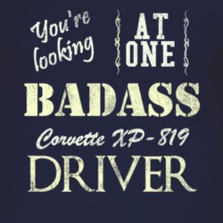 You Are Looking At One Badass Chevy Corvette Xp-819 Driver Distressed 