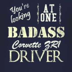 You Are Looking At One Badass Chevy Corvette Zr1 Driver Distressed Loo