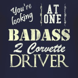 You Are Looking At One Badass Chevy Q Corvette Driver Distressed Look 