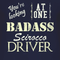 You Are Looking At One Badass Chevy Scirocco Driver Distressed Look Da