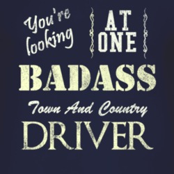 You Are Looking At One Badass Chrysler Town And Country Driver Distres