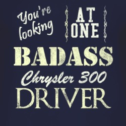 You Are Looking At One Badass Chrysler 300 Driver Distressed Look Dark