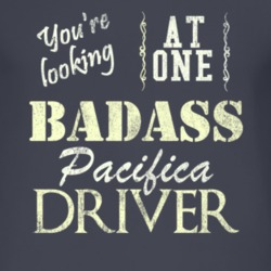 You Are Looking At One Badass Chrysler Pacifica Driver Distressed Look