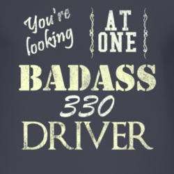 You Are Looking At One Badass Dodge 330 Driver Distressed Look Dark T 