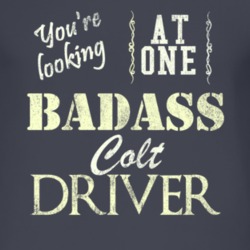 You Are Looking At One Badass Dodge Colt Driver Distressed Look Dark T