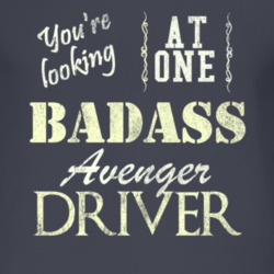You Are Looking At One Badass Dodge Avenger Driver Distressed Look Dar