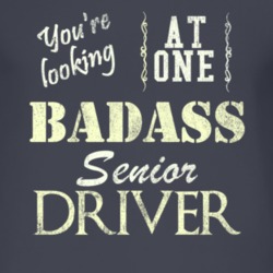 You Are Looking At One Badass Dodge Senior Driver Distressed Look Dark