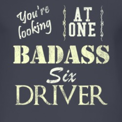 You Are Looking At One Badass Dodge Six Driver Distressed Look Dark T 