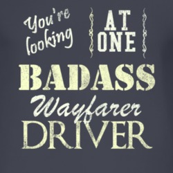 You Are Looking At One Badass Dodge Wayfarer Driver Distressed Look Da