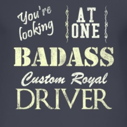 You Are Looking At One Badass Dodge Custom Royal Driver Distressed Loo
